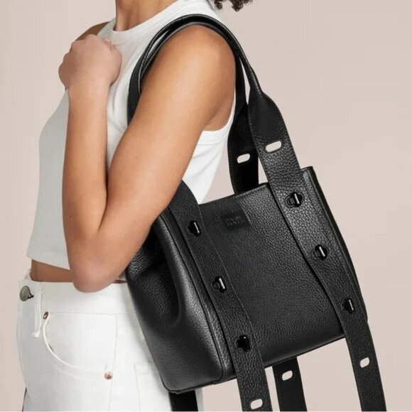 Dagne Dover Classic Black Tote - Picture 1 of 12
